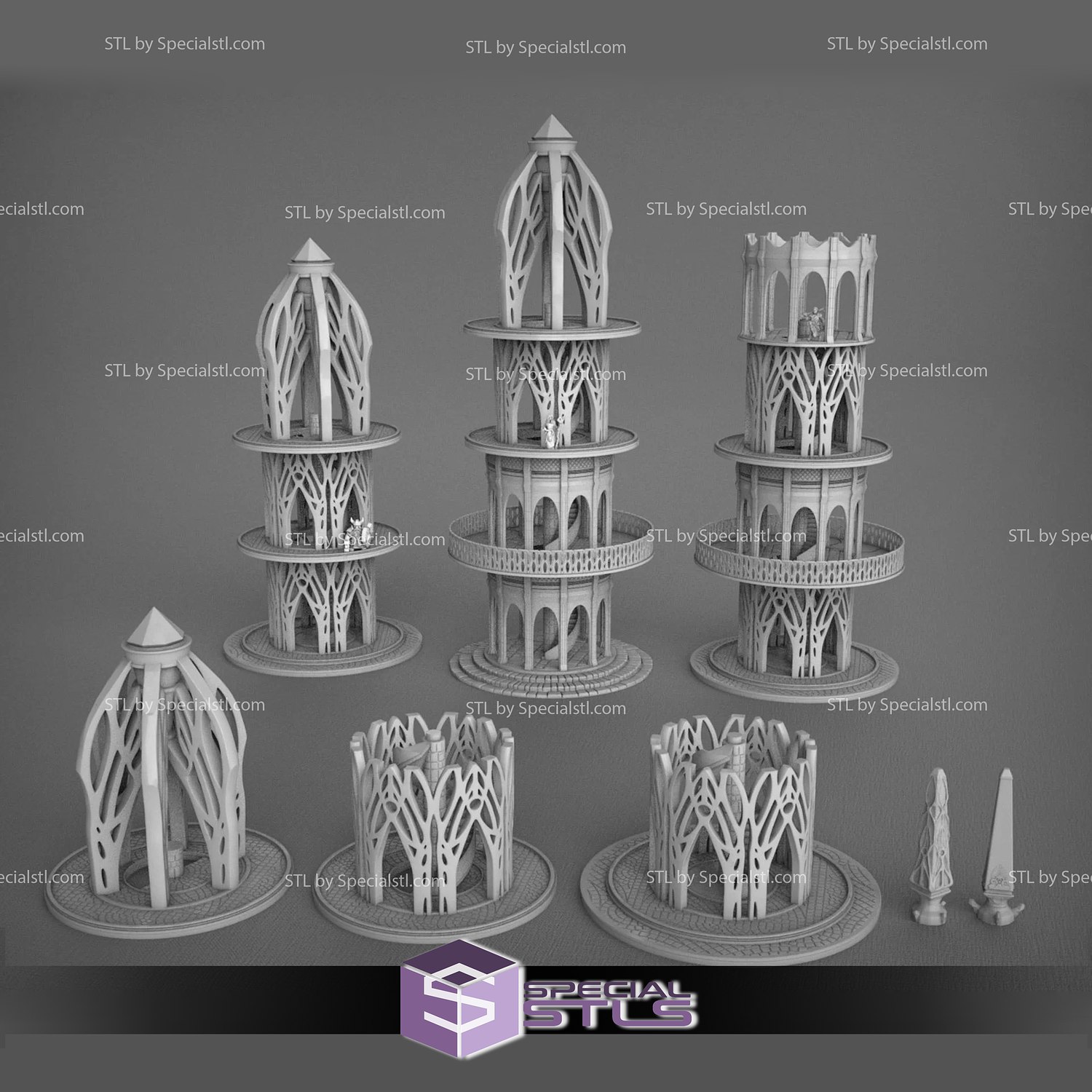 abril 2020 3dhexes miniatura 3D print model - Mito3D