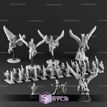 Nisan 2021 orman Ejderha minyatür 3d print model - Mito3D