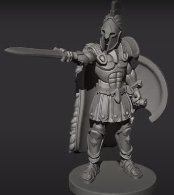 April 2021 Spiele Mythologie Miniatur 3D print model - Mito3D