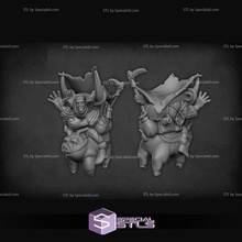 april 2021 roleplaying miniature 3d print model - Mito3D