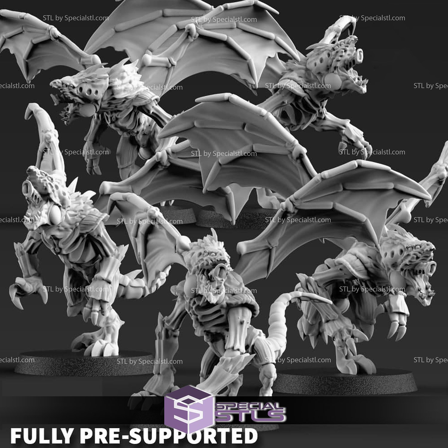 april 2021 scifi rules miniature 3D print model - Mito3D
