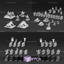 april 2022 forest dragon miniature 3d print model - Mito3D