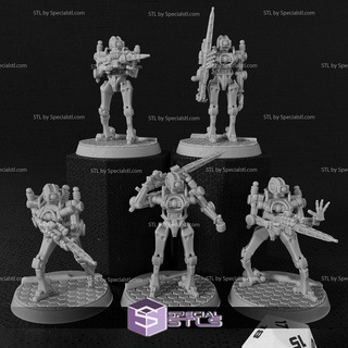 avril 2023 cyber forger miniatures 3d print model - Mito3D