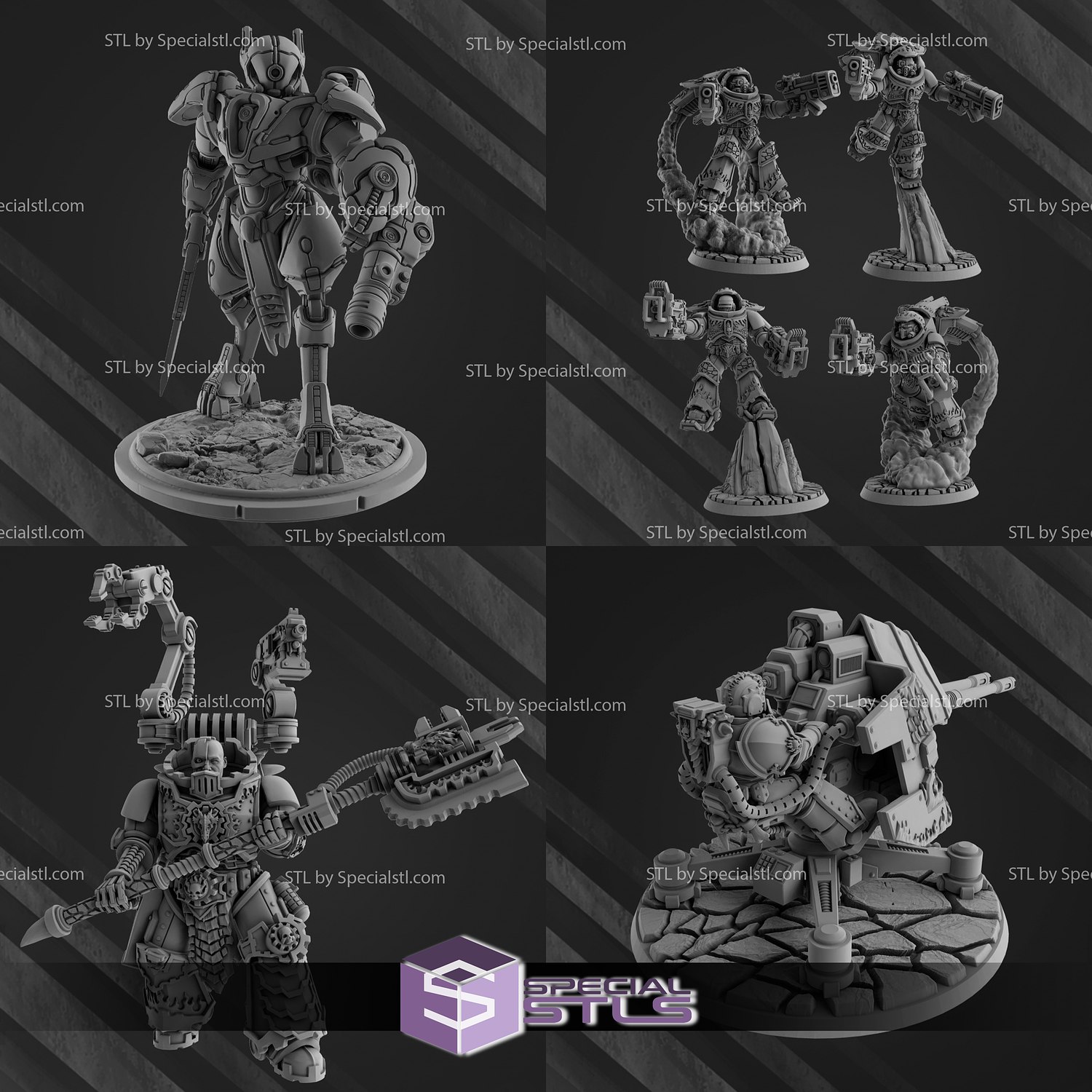 avril 2023 Dakkadakka miniatures 3D print model - Mito3D