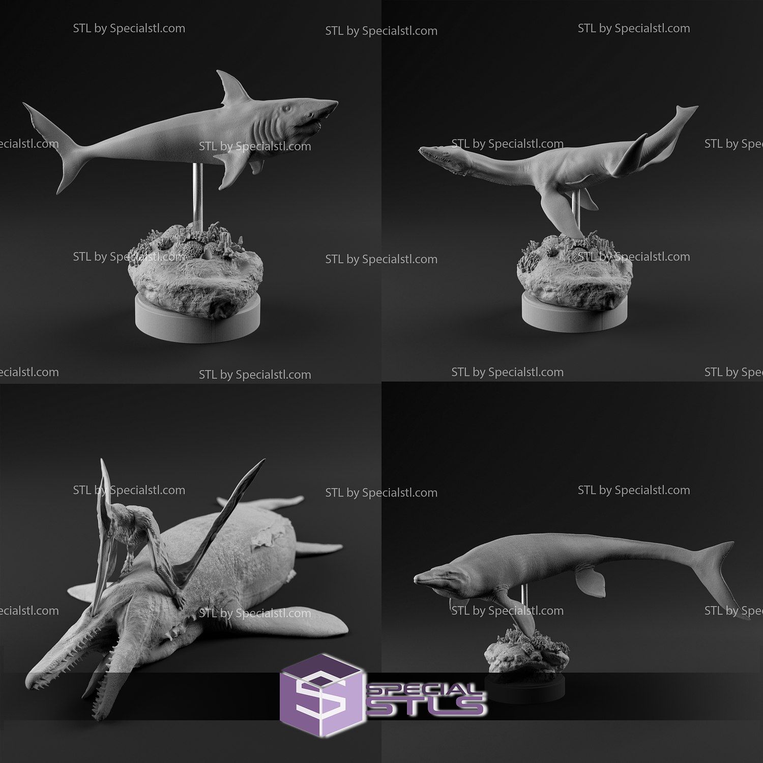 April 2023 Dino Hund Miniaturen 3D print model - Mito3D