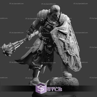 aprile 2023 prigione maestro scorta miniature 3d print model - Mito3D