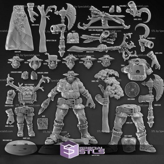 April 2023 Helden Tier Miniaturen 3d print model - Mito3D