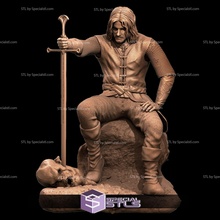 Aragorn Herr Ringe 3d print model - Mito3D
