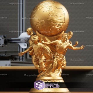 argentina world cup champion 3d model 3d print model - Mito3D
