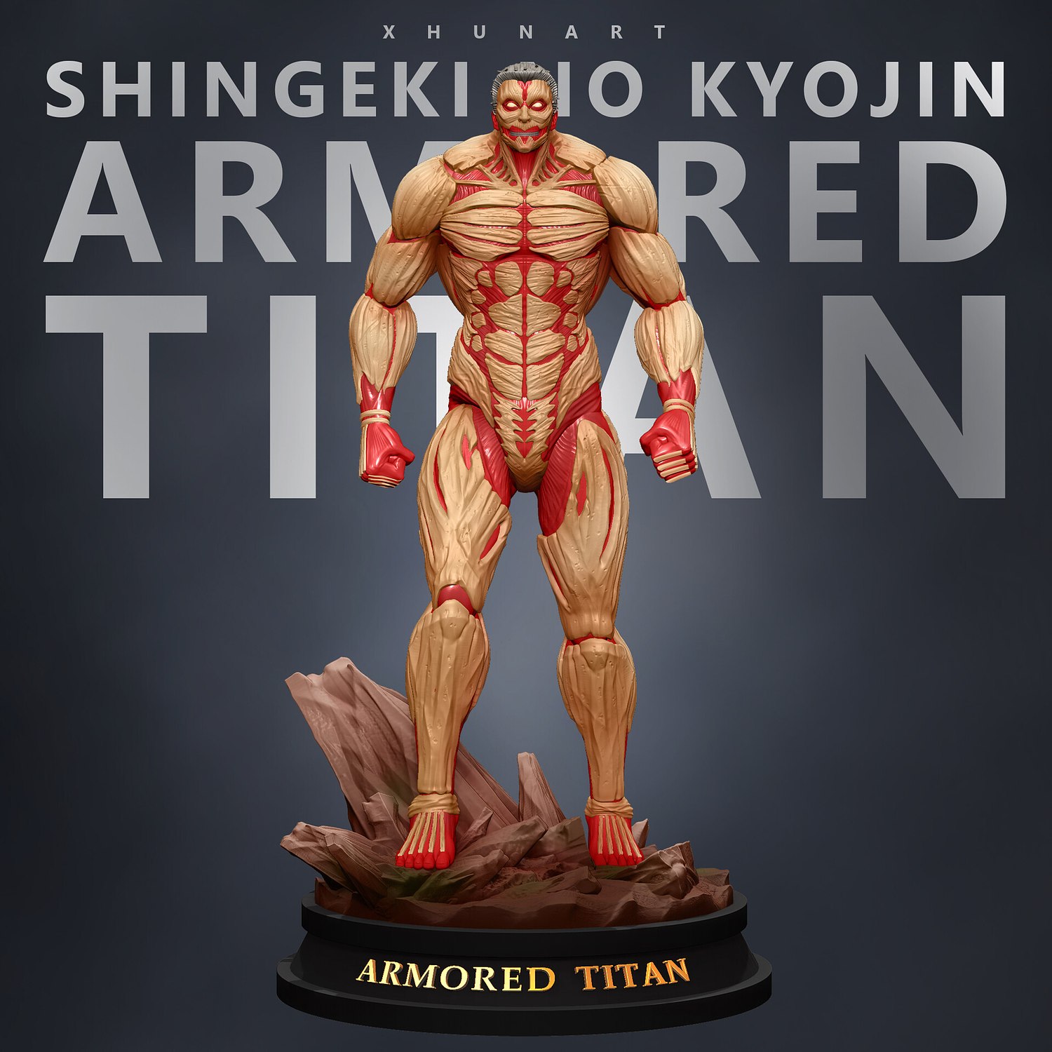 armor titan attack 3D print model - Mito3D