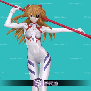Asuka langley 3d Drucken Figur v2 Neon Genesis Evangelion stl Dateien 3d print model - Mito3D
