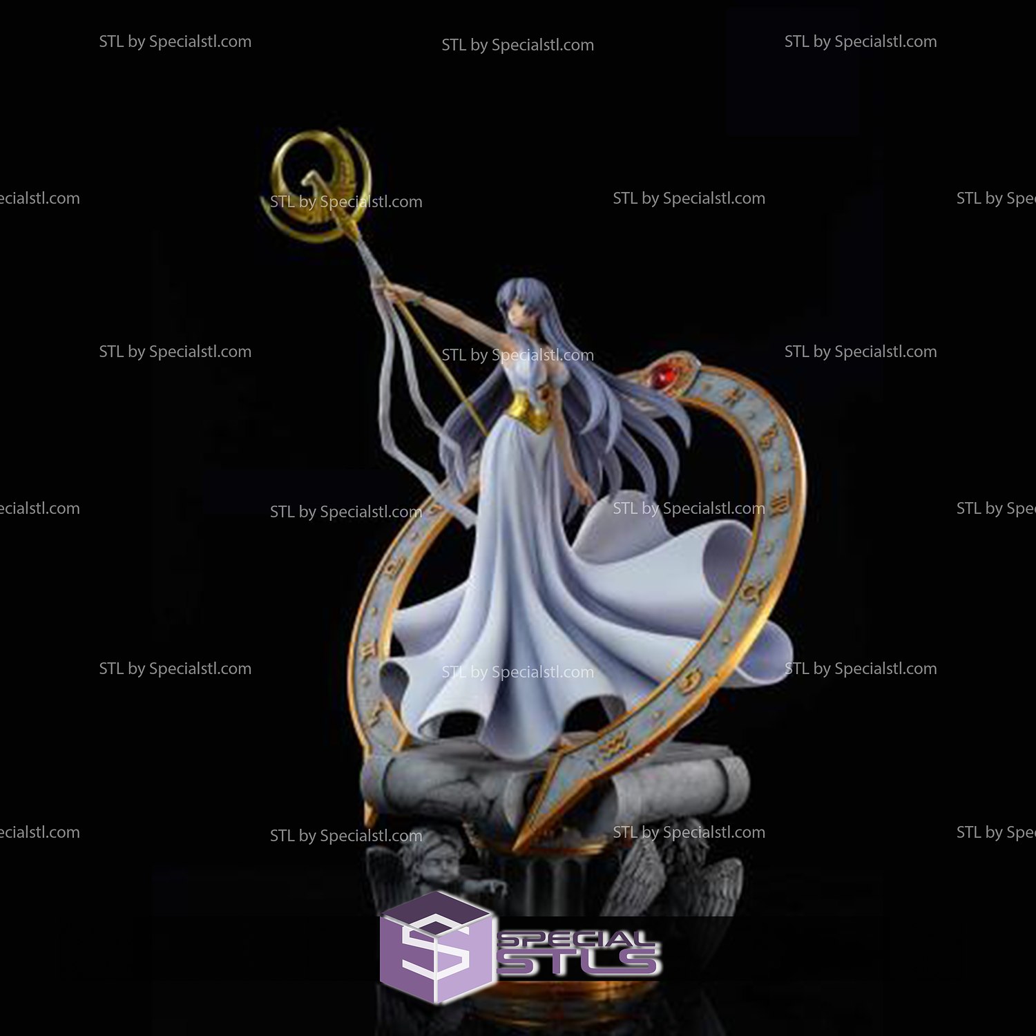 athena saint seiya 3D print model - Mito3D