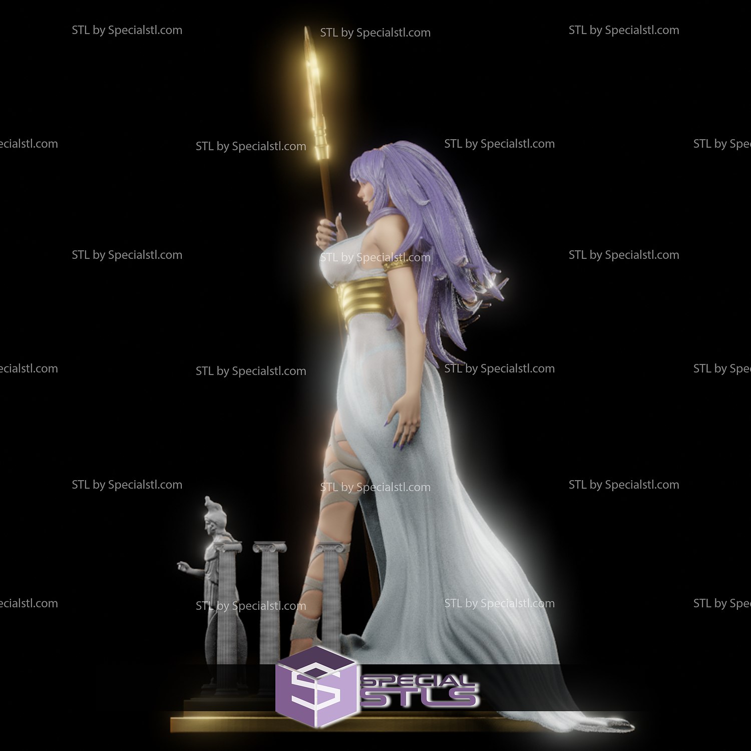 Athena Heilige seiya nsfw 3D print model - Mito3D