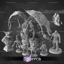 august 2020 cursed forge miniature 3d print model - Mito3D