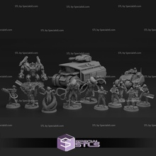 august 2020 cyber forge miniature 3d print model - Mito3D
