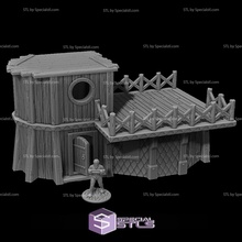 août 2021 Dadi donjon environs miniature 3d print model - Mito3D