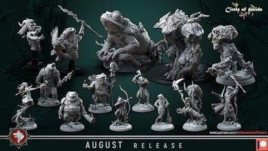 august 2021 white werewolf tavern miniature 3d print model - Mito3D