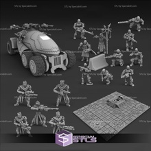 august 2022 crucible games miniature 3d print model - Mito3D