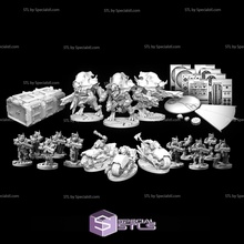 agosto 2022 guerra marionetes miniatura 3d print model - Mito3D