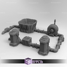 août 2022 tessaracte tombeau miniature 3d print model - Mito3D