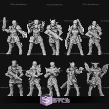august 2022 tribe zbs miniature 3d print model - Mito3D