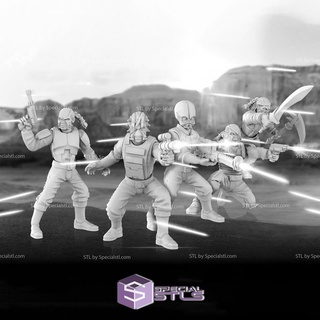 august 2022 war bear studios miniatures 3d print model - Mito3D
