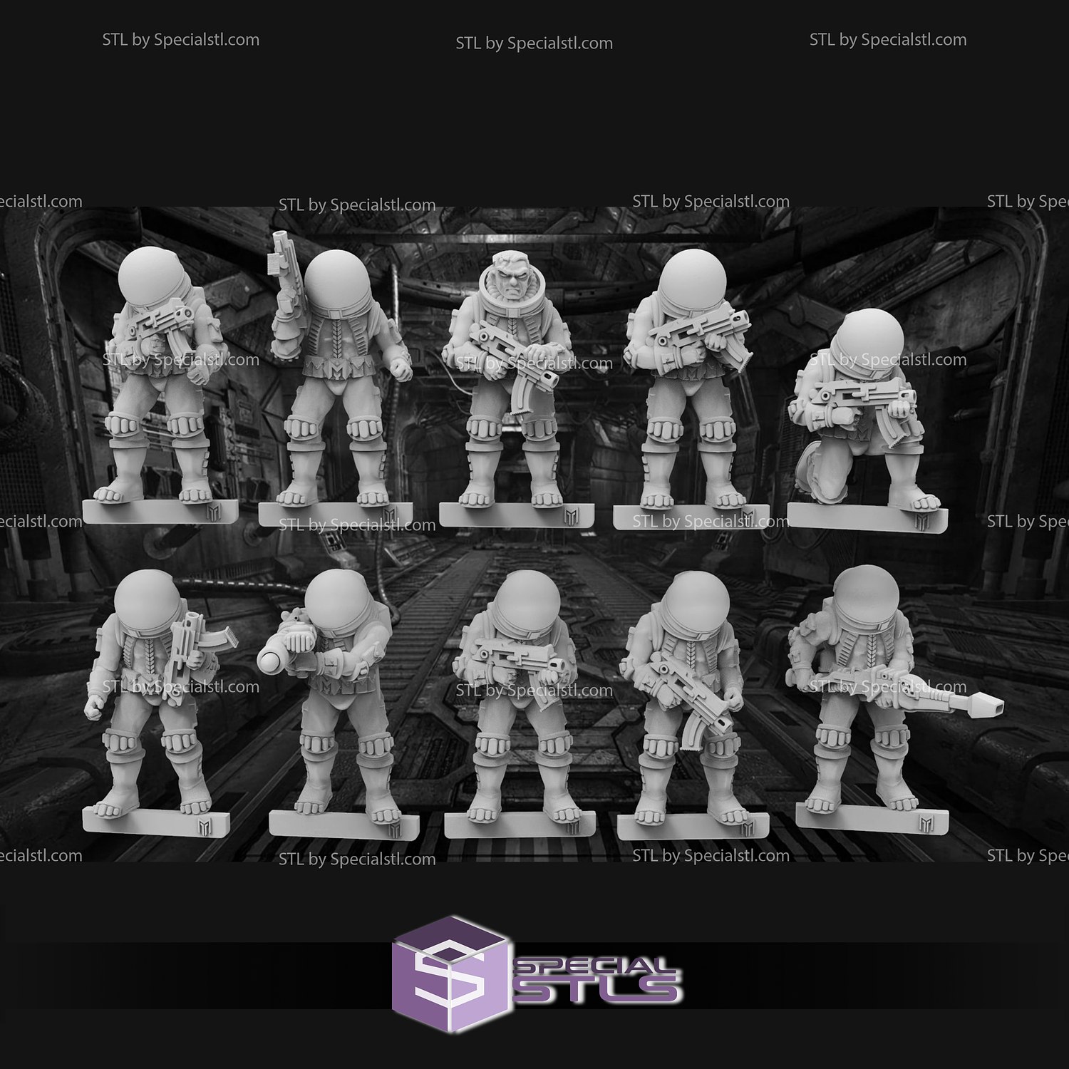 agosto 2023 bigmrtong miniaturas 3D print model - Mito3D