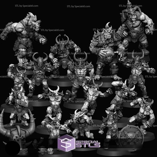 august 2023 realm paths miniatures 3d print model - Mito3D