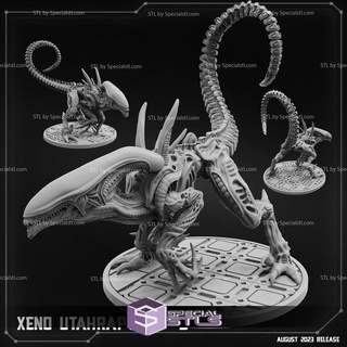 agosto 2023 scifi papsikels miniaturas 3d print model - Mito3D