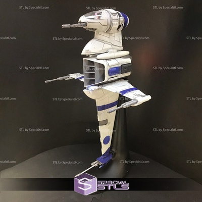 flügel krieg sterne 3d drucken figur spezialstl 3d print model - Mito3D