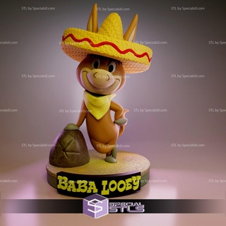 baba looey ready 3d print quick draw mcgraw 3d print model - Mito3D