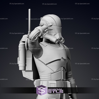 bad batch echo standing pose 2 ready to 3d print specialstl 3d print model - Mito3D