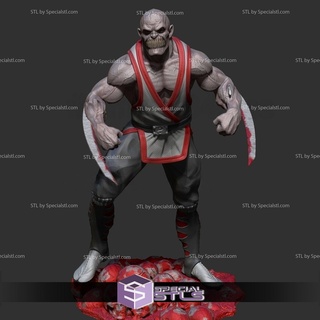 baraka 3d impression figurine mortel kombat stl dossiers 3d print model - Mito3D