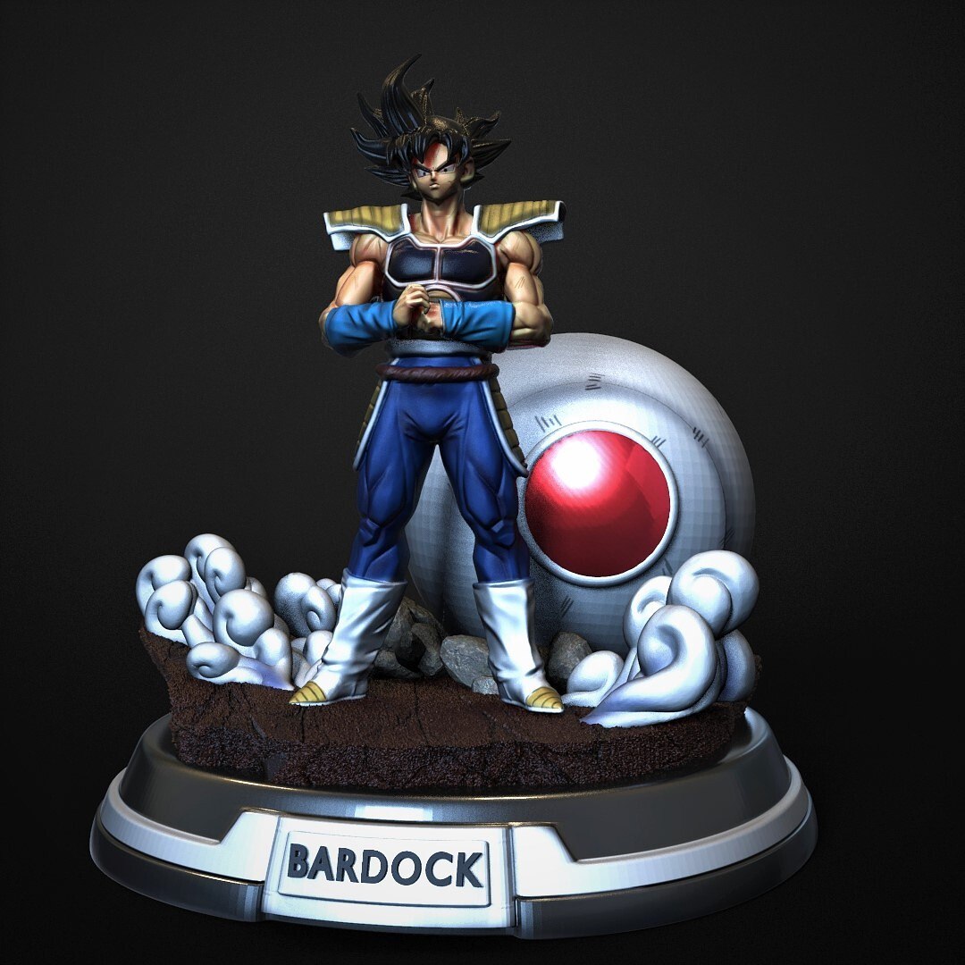 Bardock Kapsel Diorama Dragon Ball 3D print model - Mito3D