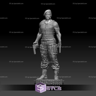 Barney Ross consommables 3d impression stl dossiers 3d print model - Mito3D