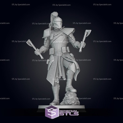 barts medieval capitão rex pose 4 pronto to 3d impressão especial 3d print model - Mito3D