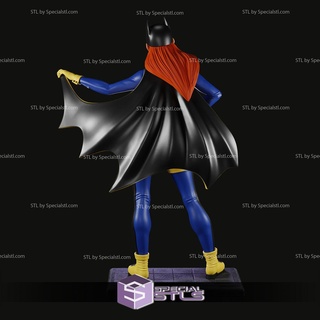 Batgirl Comics Buch stl Dateien 3d drucken 3d print model - Mito3D