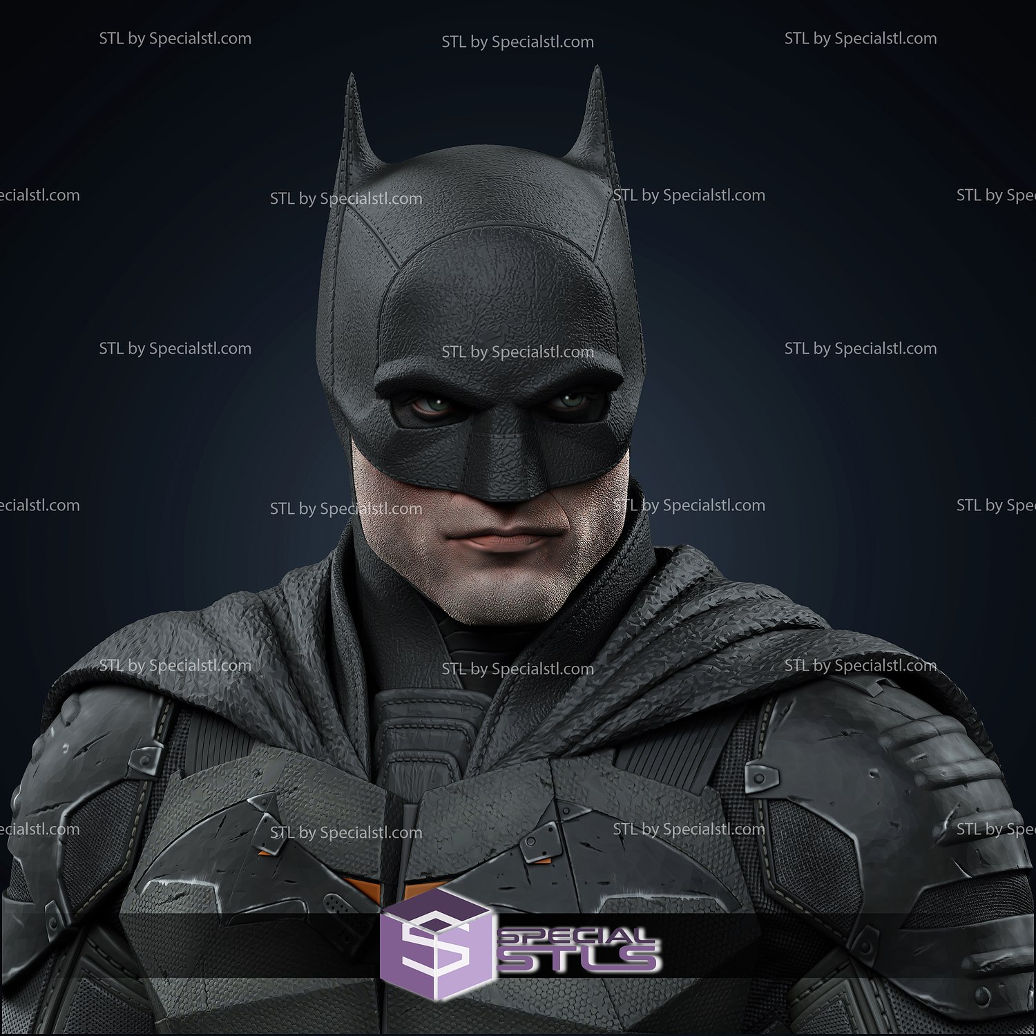 batman 2022 3d impressão modelo robert Pattinson stl arquivos 3D print model - Mito3D