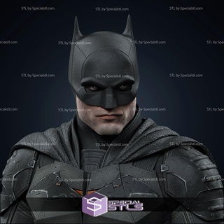 batman 2022 3d printing model robert pattinson stl files 3d print model - Mito3D