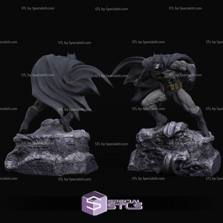 batman action v2 3d printing model stl files 3d print model - Mito3D