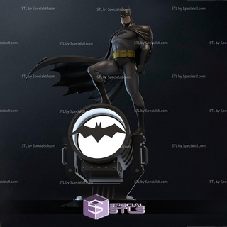 batman animated stl files standing batman animated stl files standing  3d print model - Mito3D