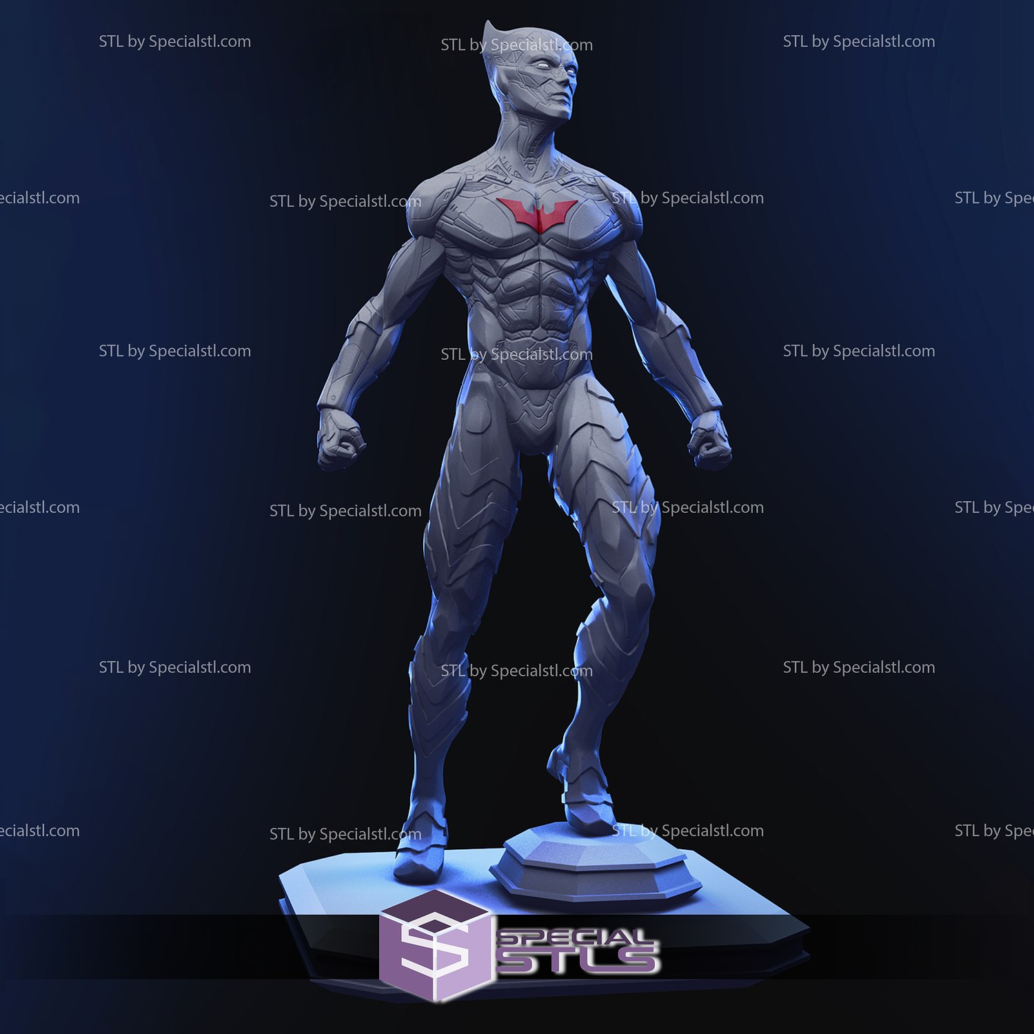 batman beyond classic stl files 3D print model - Mito3D