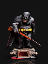 batman caricatura Sombrio cavaleiro 3d print model - Mito3D