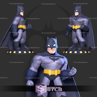 Batman Chibi 3d druckbar bereit drucken 3d print model - Mito3D