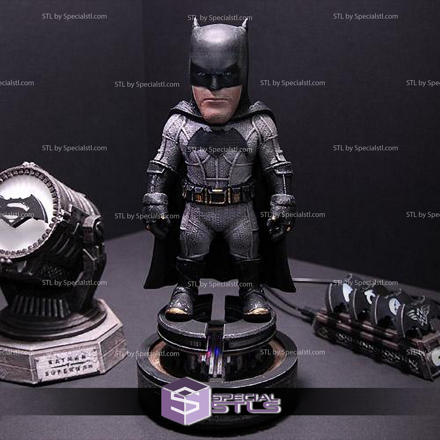 Batman chibi kit stl File 3D print model - Mito3D