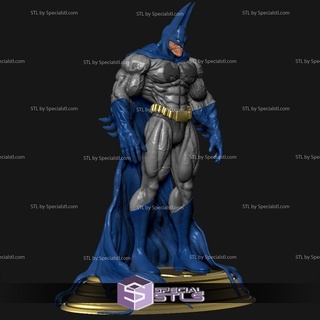 batman classic stl files standing 3d print model - Mito3D
