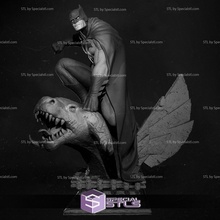 batman iblis temel dc 3d print model - Mito3D