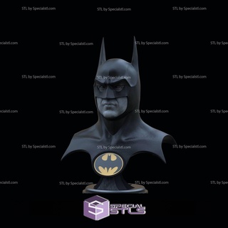 batman Keaton busto 3d impresión archivos batman Keaton busto 3d impresión archivos 3d print model - Mito3D