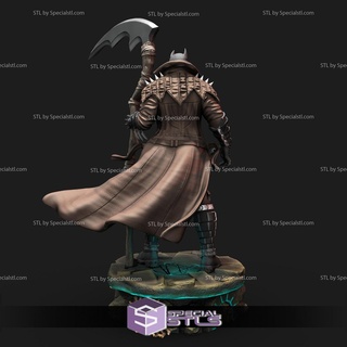 batman lord death stl files 3d printing figurine 3d print model - Mito3D