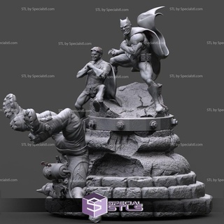 Batman Robin stl Dateien 3d print model - Mito3D